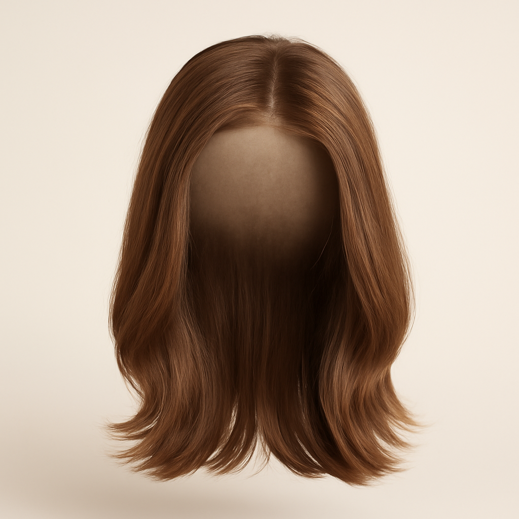 Prótese Capilar Feminina Amber — vista frontal da prótese