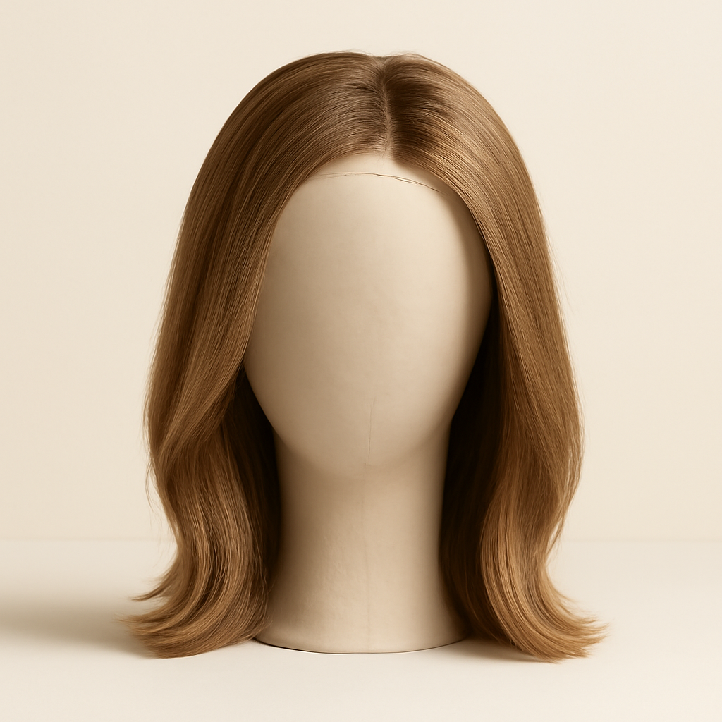 Prótese Capilar Feminina Honey — vista frontal da prótese