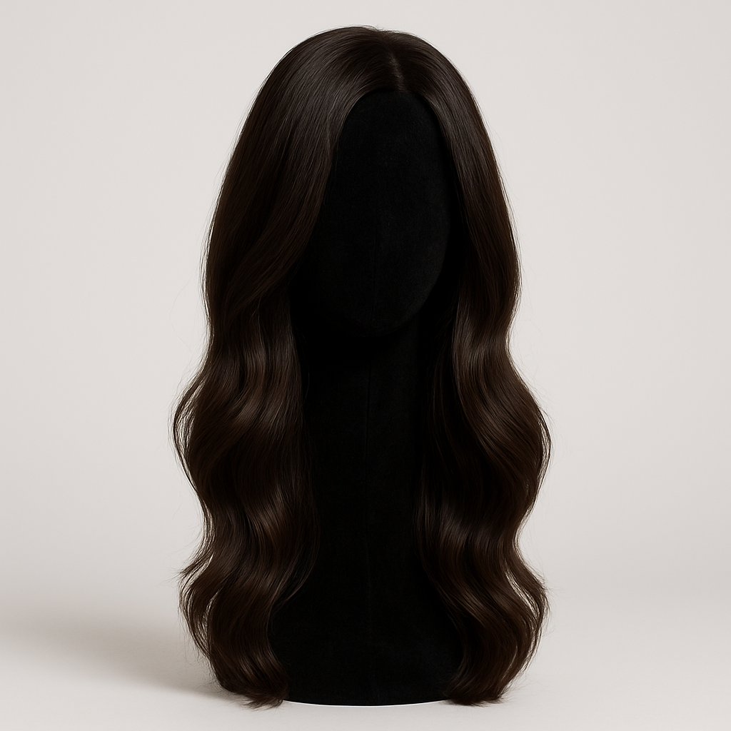 Prótese Capilar Feminina Velvet — Castanho Escuro