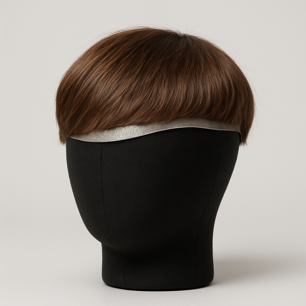 Prótese Capilar Masculina Active — Castanho Médio