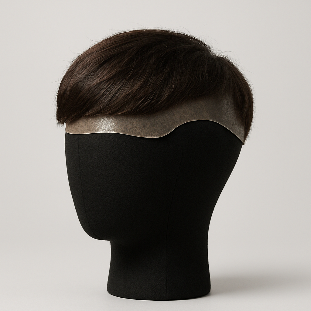 Prótese Capilar Masculina Executive — Castanho Escuro