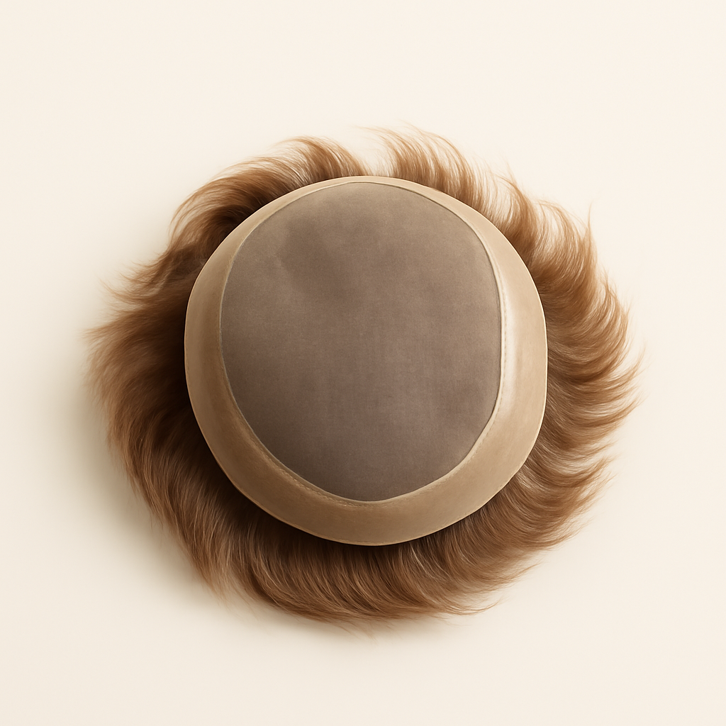 Prótese Capilar Masculina Fresh — base interna da prótese