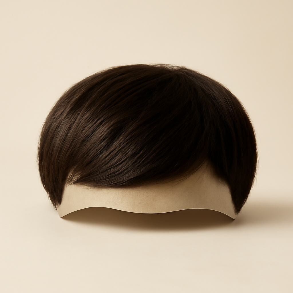 Prótese Capilar Masculina Urban — vista frontal da prótese