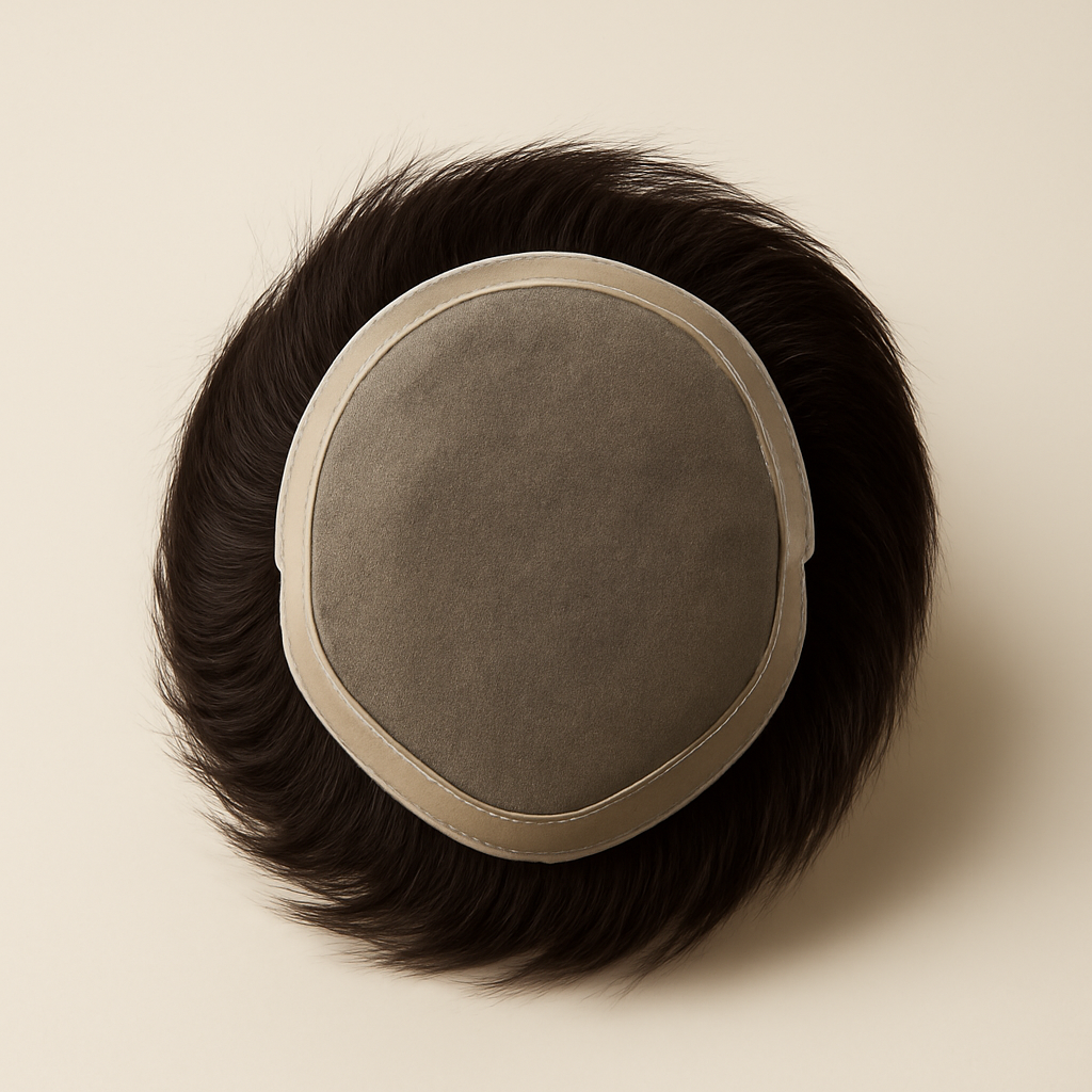 Prótese Capilar Masculina Wave — base interna da prótese